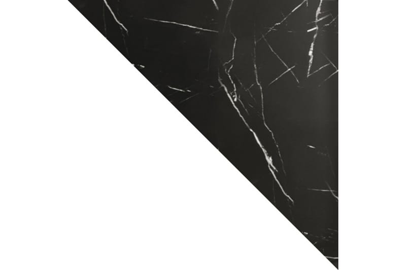 Marmuria Garderob med Speil Kant 100 cm Marmormønster - Hvit/Svart/Gull - Garderober & garderobesystem - Garderobeskap & klesskap