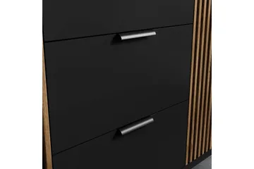 Meorati Garderobe 185x200 cm - Brun - Oppbevaring - Klesoppbevaring - Garderober & garderobesystem