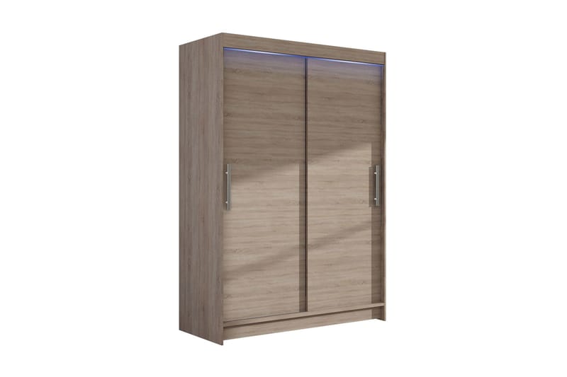 Miami Garderobe 120x58x200 cm - Beige / Grå - Oppbevaring - Klesoppbevaring - Garderober & garderobesystem