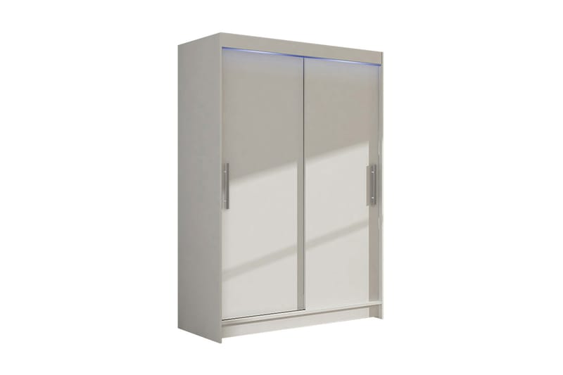 Miami Garderobe 120x58x200 cm - Hvit - Garderober & garderobesystem - Garderobeskap & klesskap