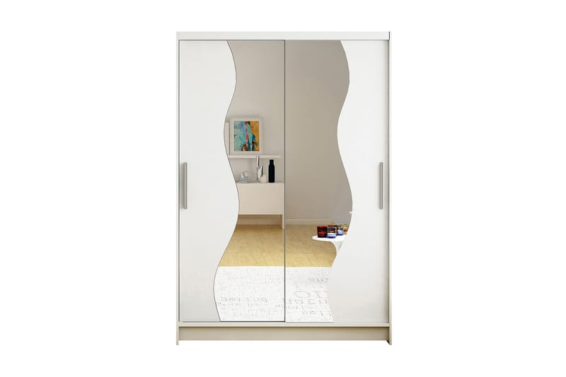 Miami Garderobe 120x58x200 cm - Oppbevaring - Klesoppbevaring - Garderober & garderobesystem