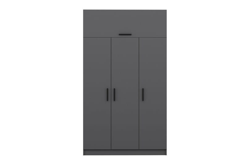 Minar Garderobe 135 cm - Antrasitt - Oppbevaring - Klesoppbevaring - Garderober & garderobesystem