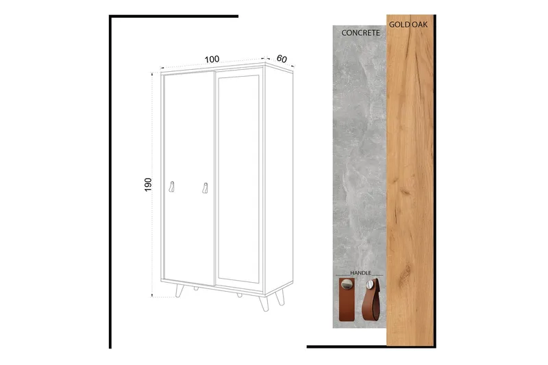 Mod Design Garderobe - Oppbevaring - Klesoppbevaring - Garderober & garderobesystem
