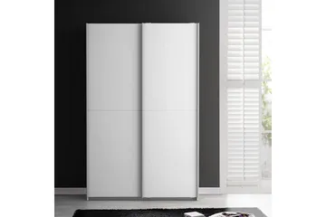 Molgaard Garderobe 120x191 cm - Hvit - Oppbevaring - Klesoppbevaring - Garderober & garderobesystem