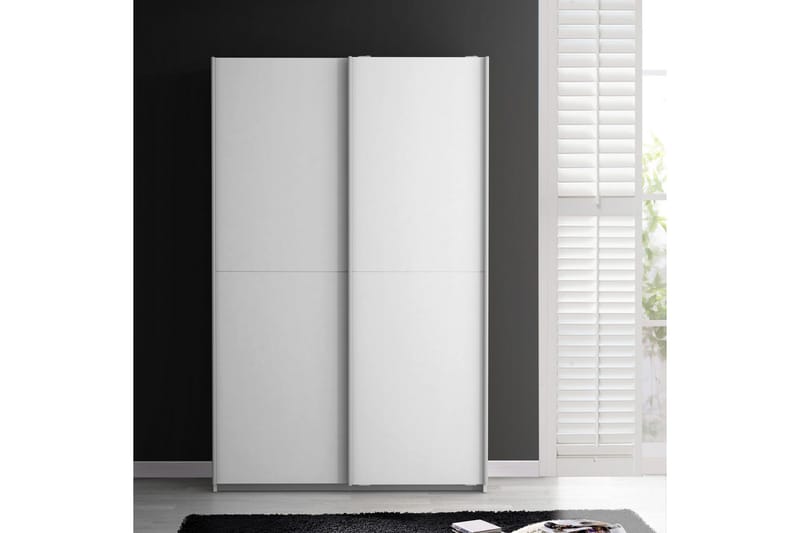 Molgaard Garderobe 120x191 cm - Hvit - Oppbevaring - Klesoppbevaring - Garderober & garderobesystem