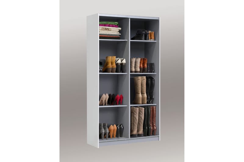 Molgaard Garderobe 120x191 cm - Hvit - Oppbevaring - Klesoppbevaring - Garderober & garderobesystem