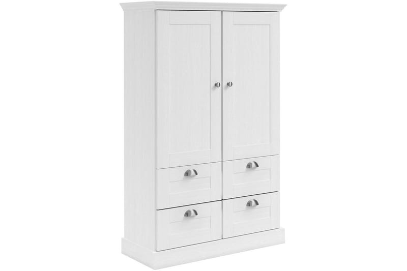 Motala Garderobe 83x130 cm, Hvit