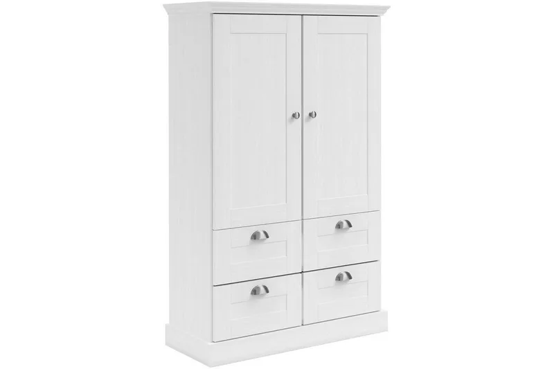 Motala Garderobe 83x130 cm, Hvit