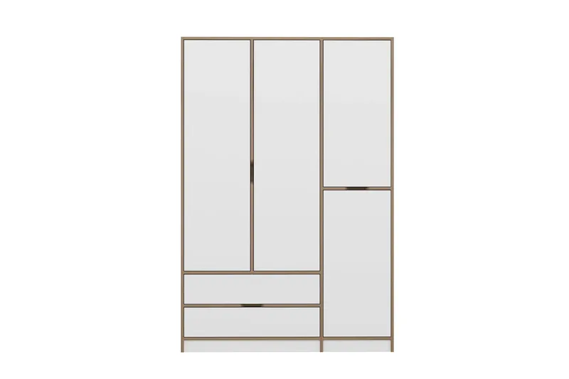 Munna Garderobe 140x208 cm, Hvit