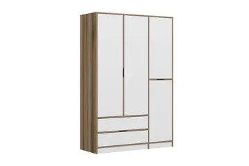 Munna Garderobe 140x208 cm - Hvit - Oppbevaring - Klesoppbevaring - Garderober & garderobesystem