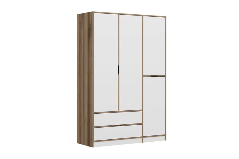 Munna Garderobe 140x208 cm - Hvit - Oppbevaring - Klesoppbevaring - Garderober & garderobesystem