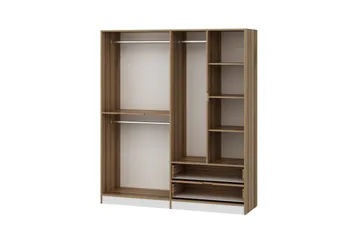 Munna Garderobe 180 cm - Hvit - Oppbevaring - Klesoppbevaring - Garderober & garderobesystem