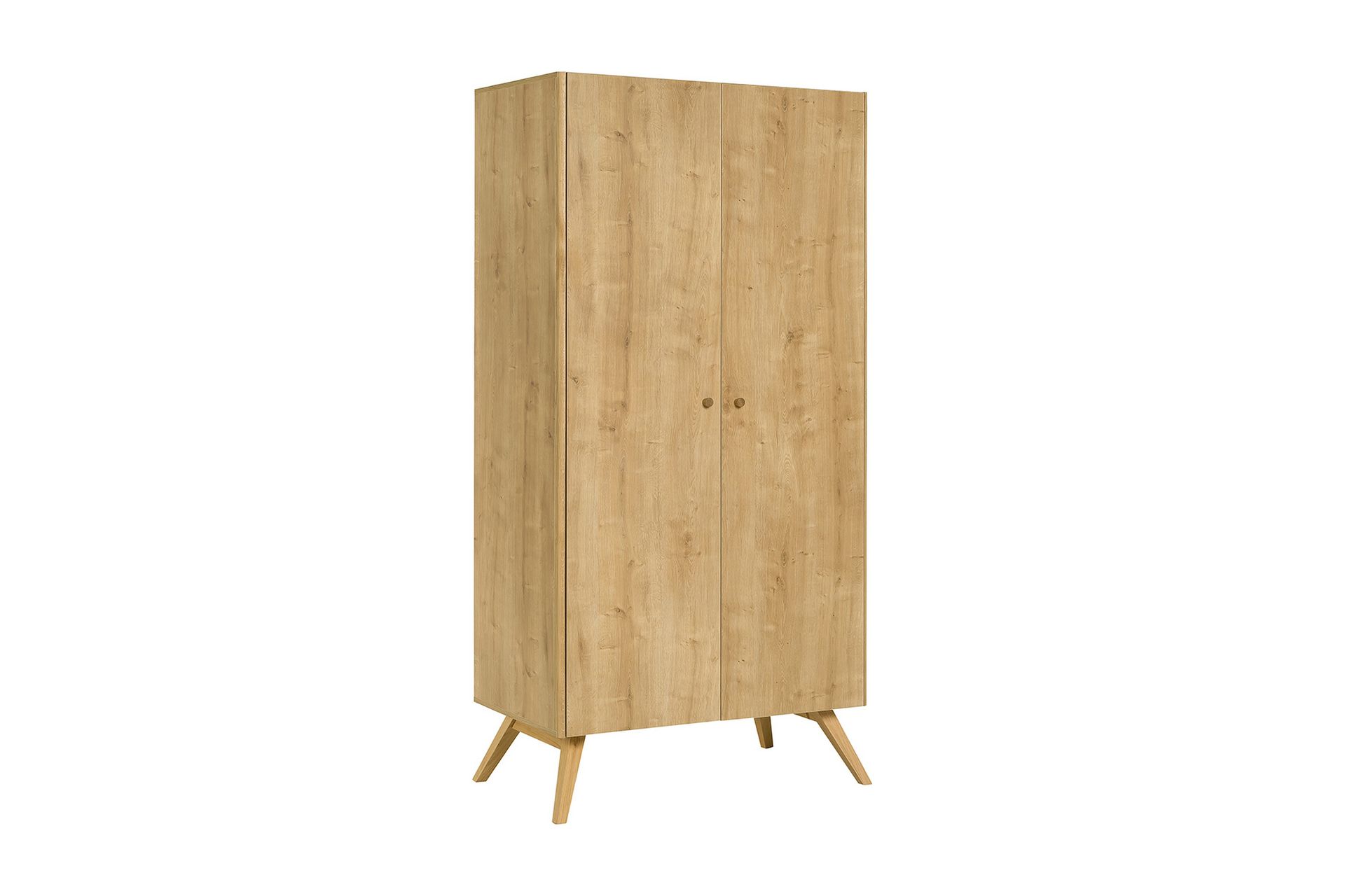 Nature Garderobe Hvit/Natur - Natur - Oppbevaring - Klesoppbevaring - Garderober & garderobesystem - Garderobeskap & klesskap