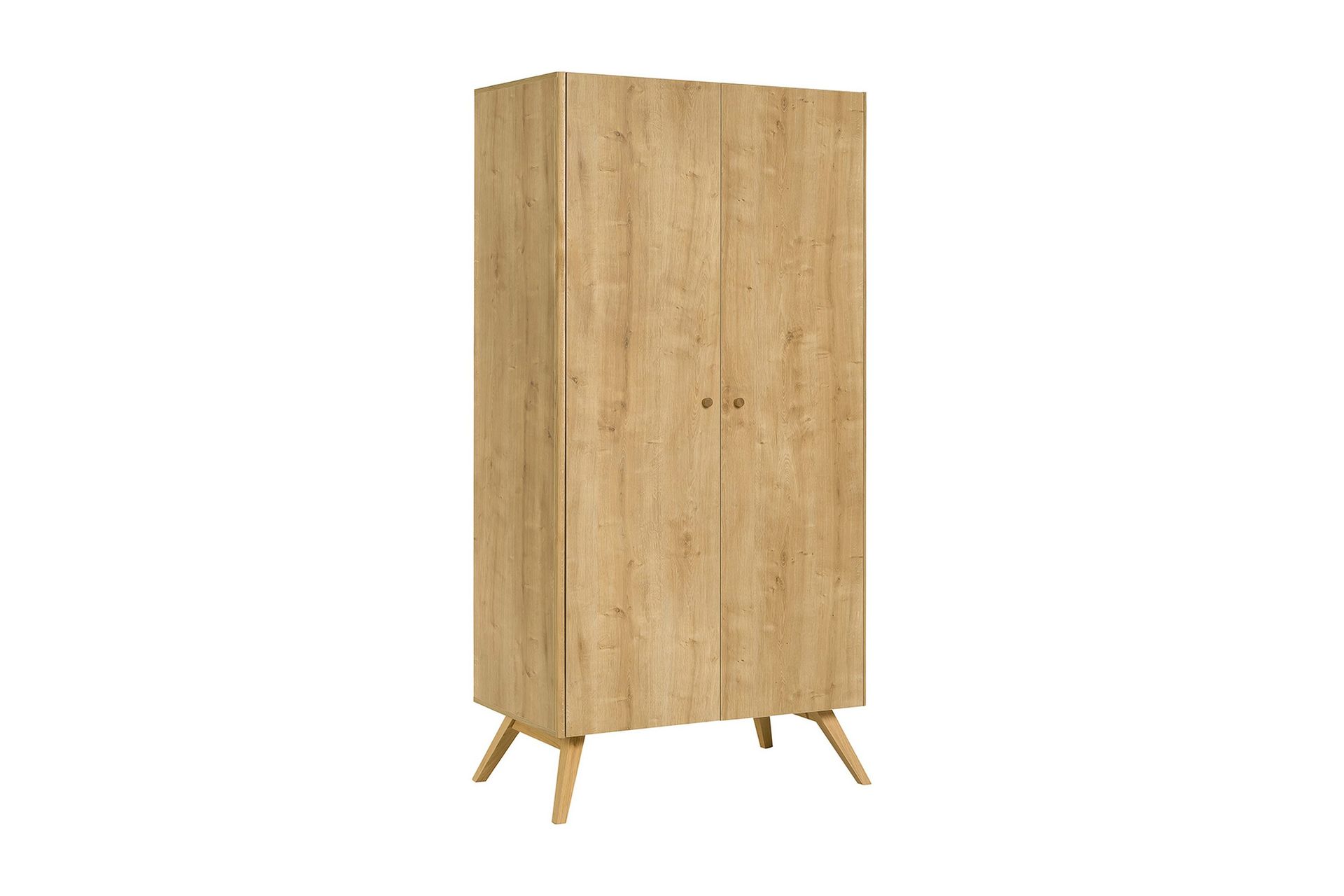 Nature Garderobe Hvit/Natur - Natur