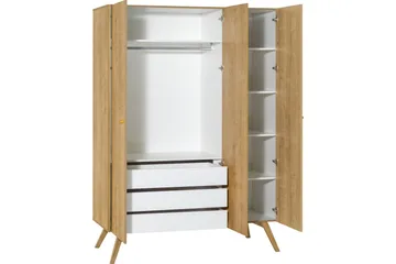 Nature Garderobe Natur / Hvit - VOX - Oppbevaring - Klesoppbevaring - Garderober & garderobesystem - Garderobeskap & klesskap