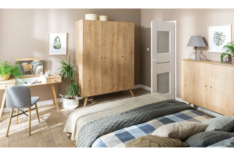 Nature Garderobe Natur / Hvit - VOX - Oppbevaring - Klesoppbevaring - Garderober & garderobesystem - Garderobeskap & klesskap