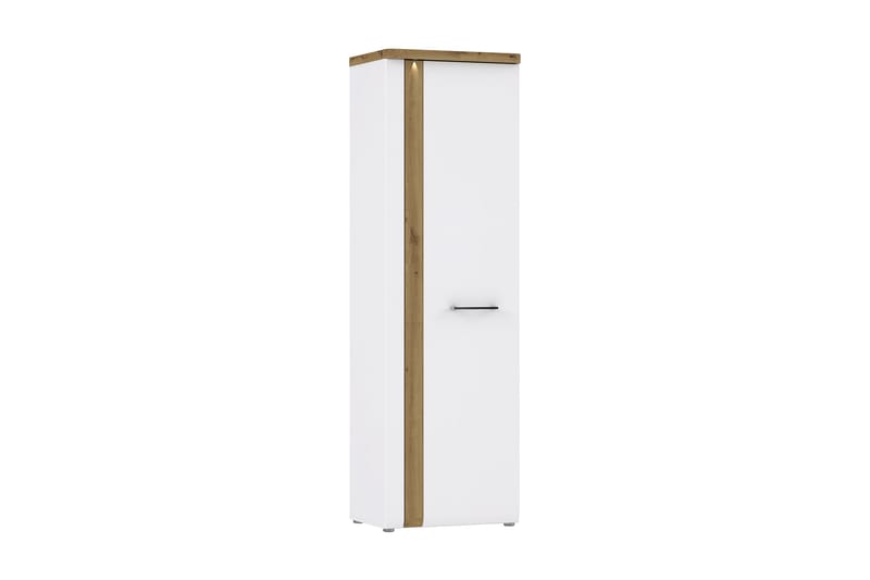 Nessebar Garderobe 44x61 cm - Hvit/Brun - Oppbevaring - Klesoppbevaring - Garderober & garderobesystem