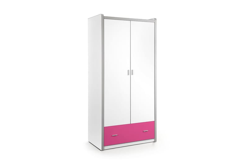 Nilda Garderobe 2 Dører - Rosa - Garderober & garderobesystem - Garderobeskap barn - Garderobeskap & klesskap
