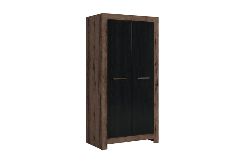 Olender Garderobe 98x195 cm - Brun - Oppbevaring - Klesoppbevaring - Garderober & garderobesystem