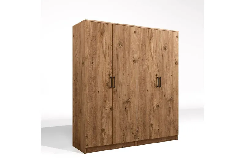 Olera Garderobe 160x180 cm, Natur