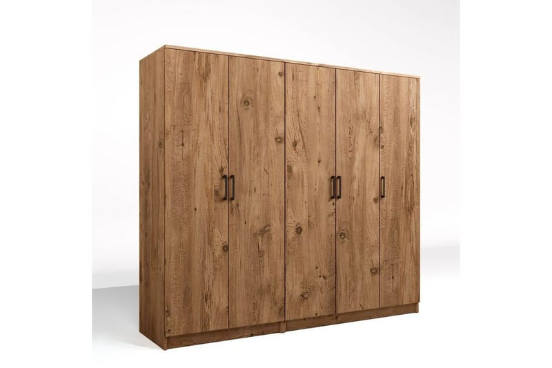 Olera Garderobe 200x180 cm, Natur