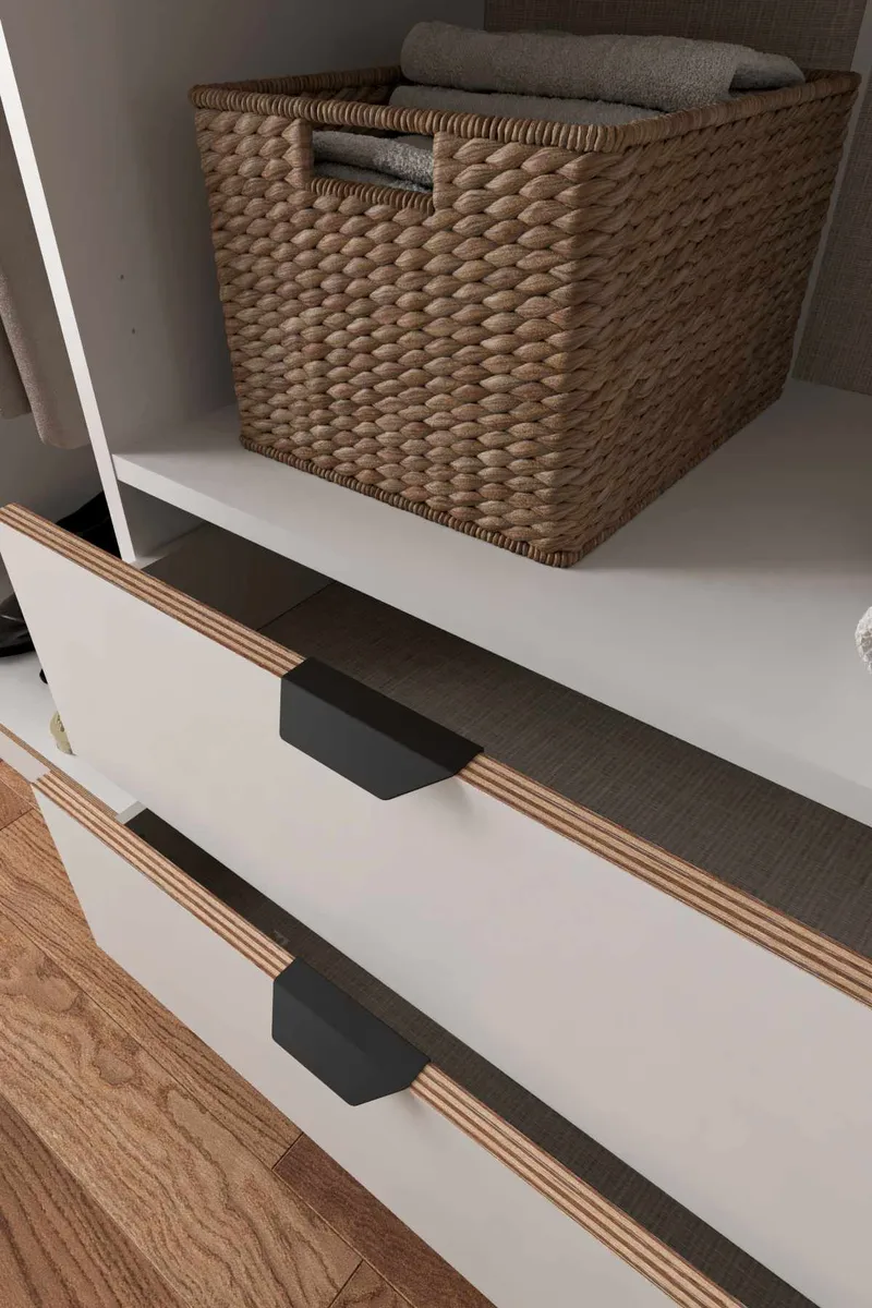 Olyros garderobe 145x182 cm - Hvit - Oppbevaring - Klesoppbevaring - Garderober & garderobesystem - Garderobeskap & klesskap