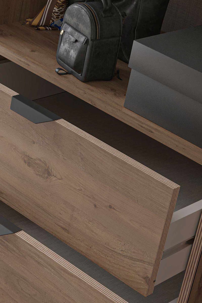 Olyros garderobe 97x182 cm - Atlas Furu - Oppbevaring - Klesoppbevaring - Garderober & garderobesystem - Garderobeskap & klesskap