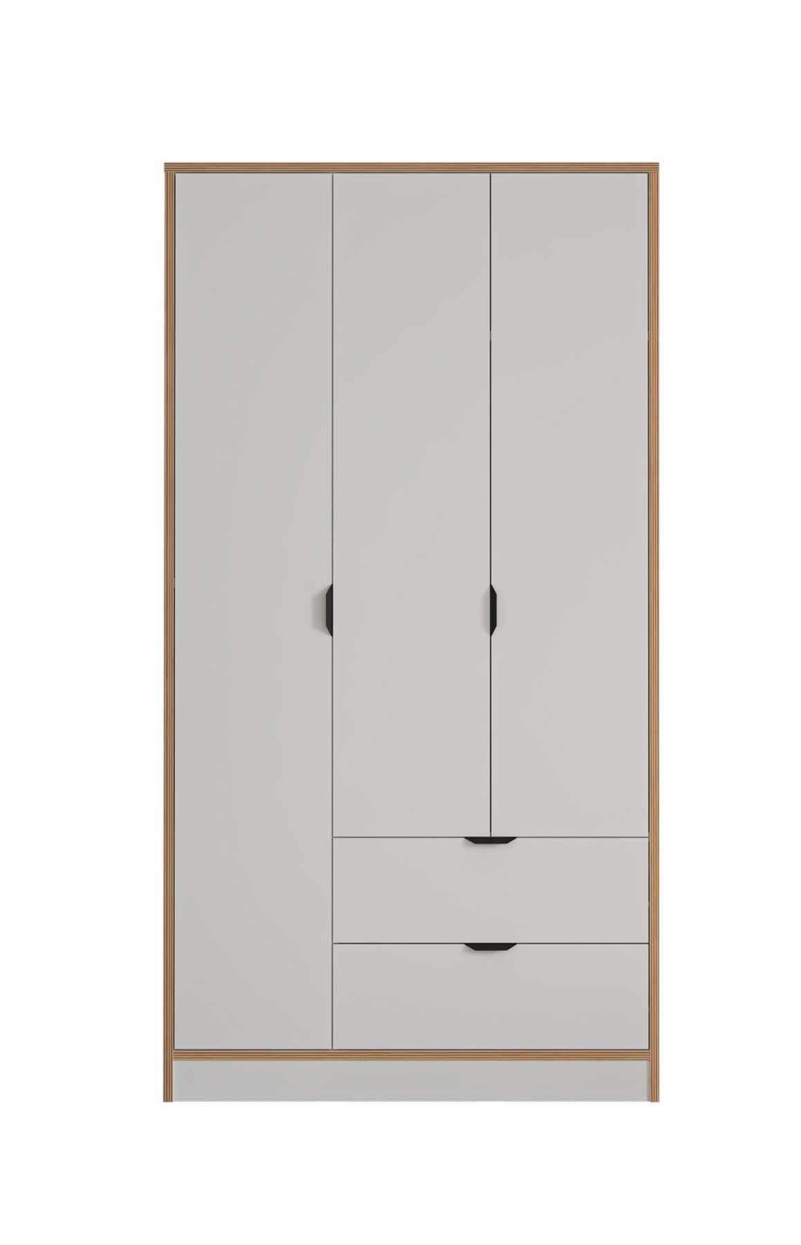 Olyros garderobe 97x182 cm - Hvit