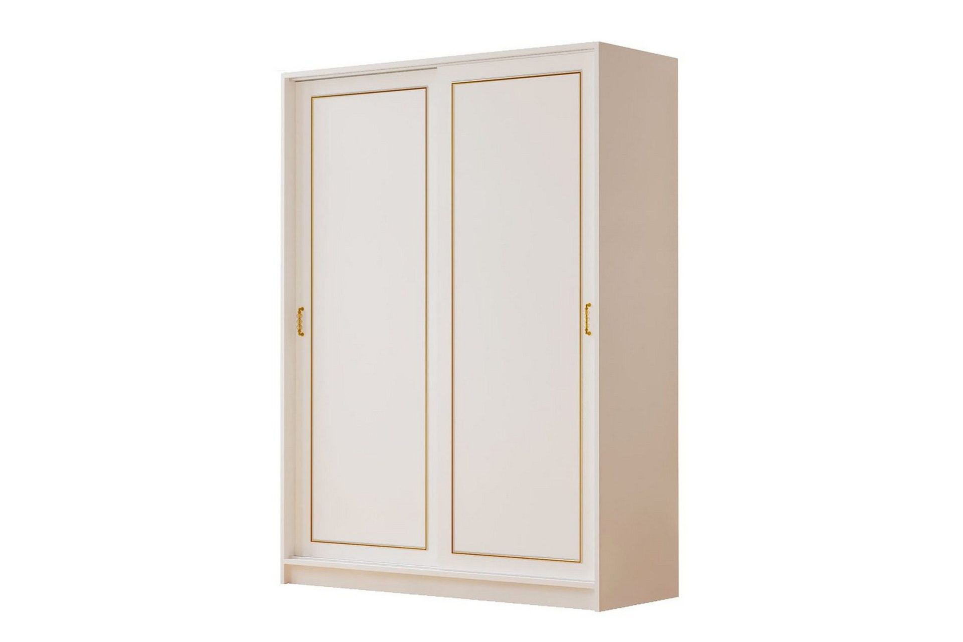 Olyven Garderobe 140x190 cm - Matt Hvit