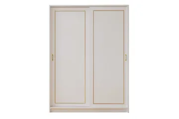 Olyven Garderobe 140x190 cm - Matt Hvit - Oppbevaring - Klesoppbevaring - Garderober & garderobesystem