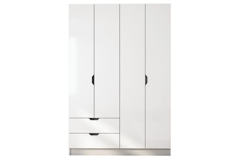 Omrin Garderobe 120x180 cm - Matt Hvit - Oppbevaring - Klesoppbevaring - Garderober & garderobesystem