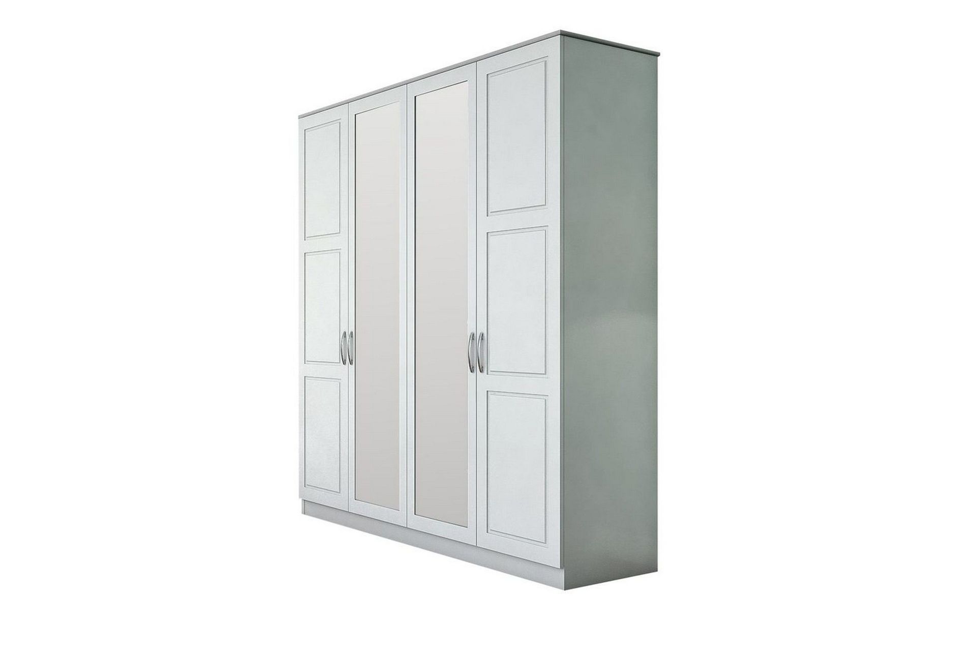 Orlenis Garderobe 140x184 cm - Matt Hvit