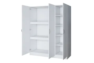 Ostin Garderobe 55x145 cm - Hvit - Oppbevaring - Klesoppbevaring - Garderober & garderobesystem