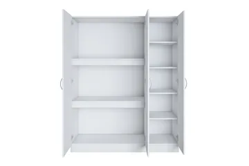 Ostin Garderobe 55x145 cm - Hvit - Oppbevaring - Klesoppbevaring - Garderober & garderobesystem