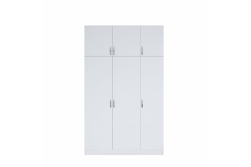 Ostin Garderobe 6 Skap 55x145 cm - Hvit - Oppbevaring - Klesoppbevaring - Garderober & garderobesystem