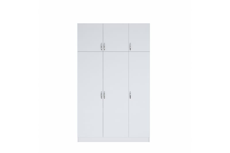 Ostin Garderobe 6 Skap 55x145 cm - Hvit - Garderober & garderobesystem - Garderobeskap & klesskap