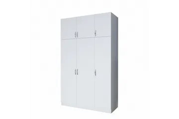 Ostin Garderobe 6 Skap 55x145 cm - Hvit - Oppbevaring - Klesoppbevaring - Garderober & garderobesystem