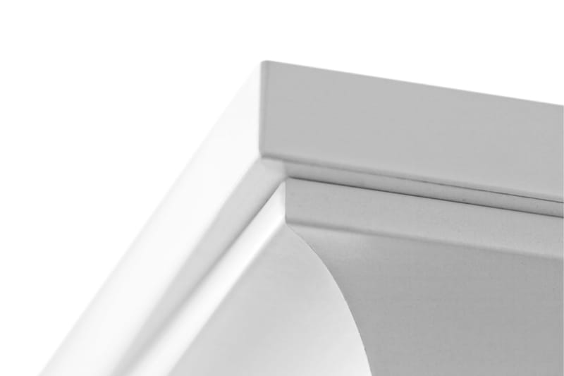 Paris Garderobe 96 cm 2 Dører - Hvit - Oppbevaring - Klesoppbevaring - Garderober & garderobesystem