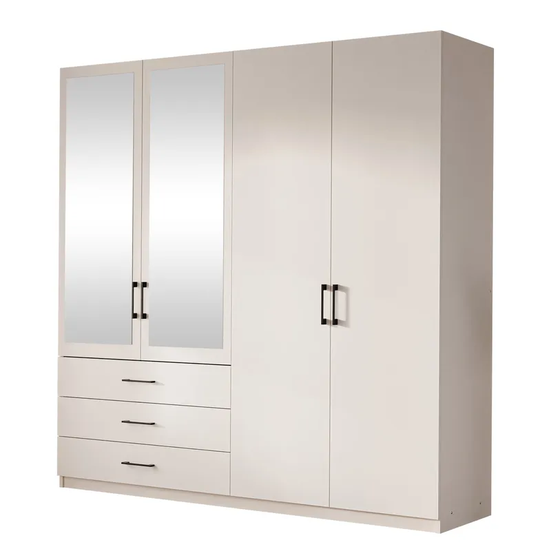 Pekin Garderobeskap med Speil 215 cm, undefined