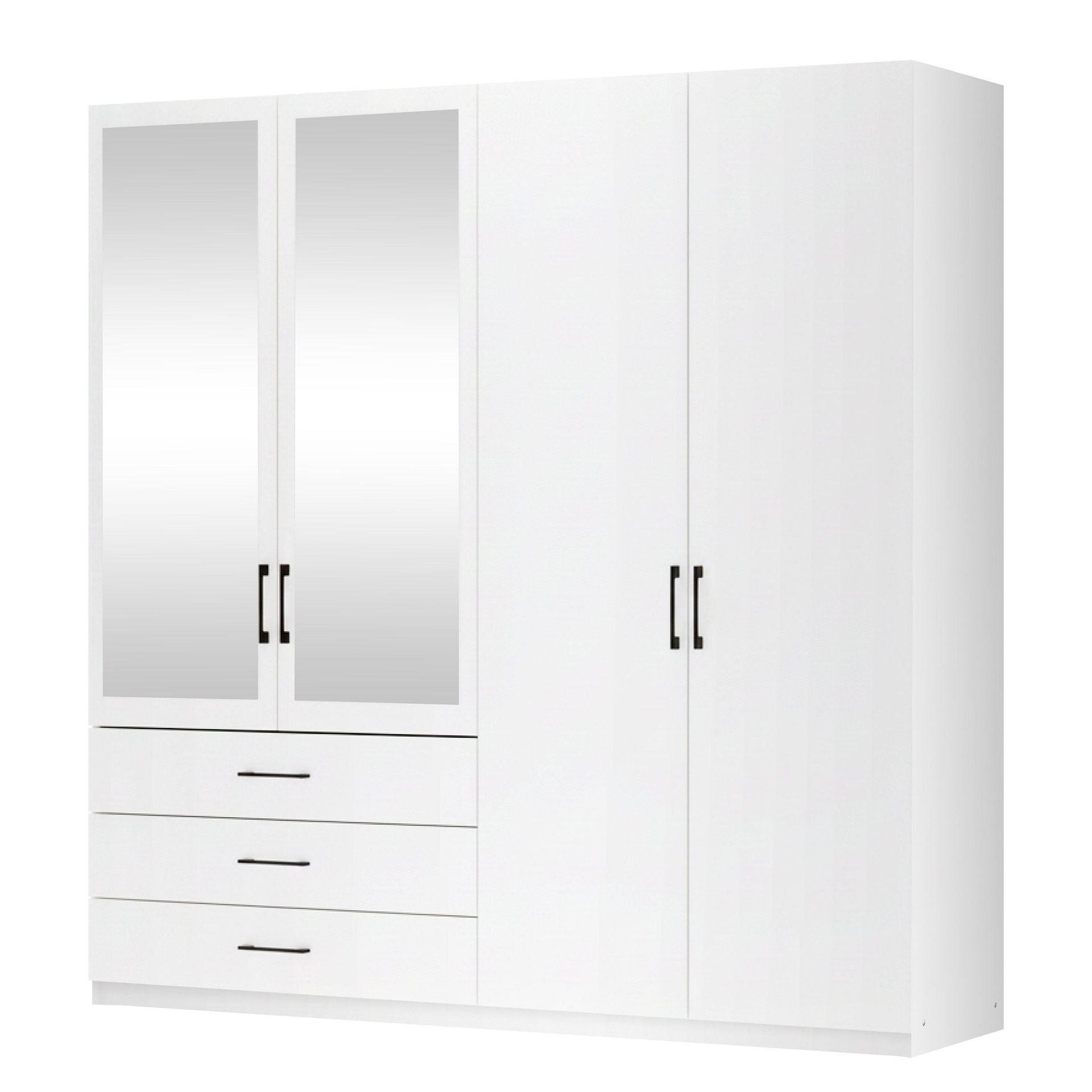 Pekin Garderobeskap med Speil 215 cm -