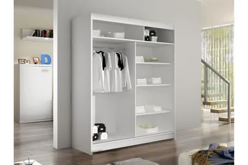 Pickering Garderobe Med Speil 150x200 cm - Oppbevaring - Klesoppbevaring - Garderober & garderobesystem