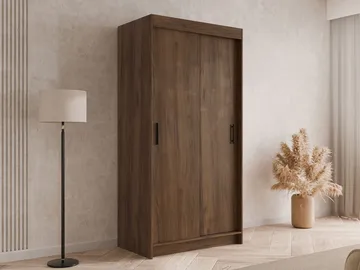 Piedras garderobe 120x200 cm - Brun - Oppbevaring - Klesoppbevaring - Garderober & garderobesystem - Garderobeskap & klesskap