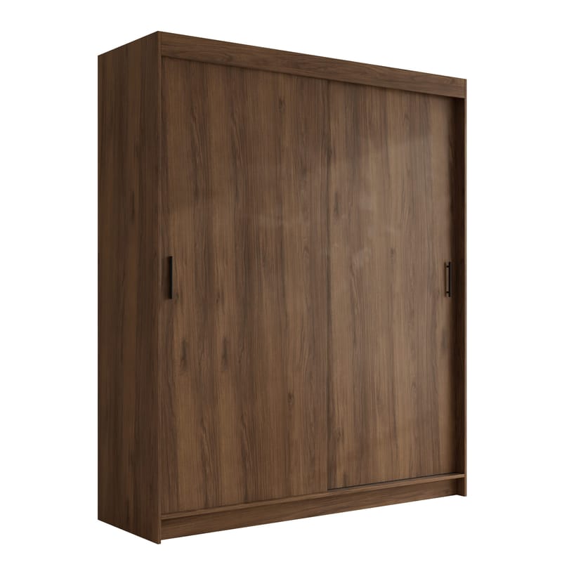Piedras garderobe 180x215 cm, Brun