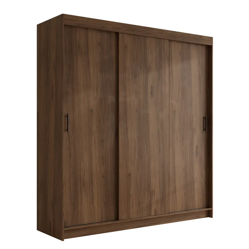 Piedras garderobe 200x215 cm, Brun