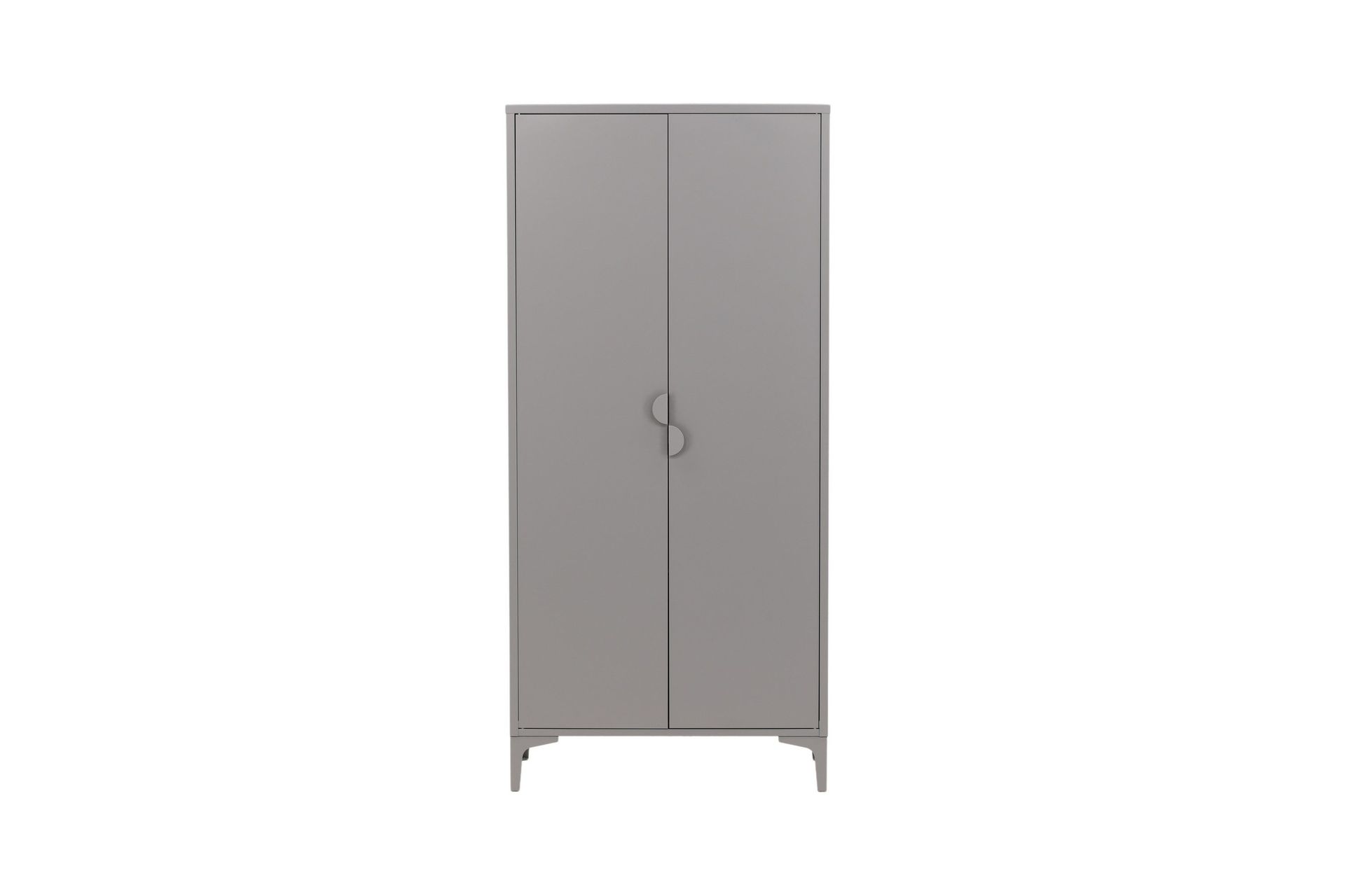 Piring Garderobe 85x45x183 cm - Lys grå
