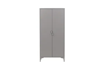 Piring Garderobe 85x45x183 cm - Lys grå - Oppbevaring - Klesoppbevaring - Garderober & garderobesystem - Garderobeskap & klesskap