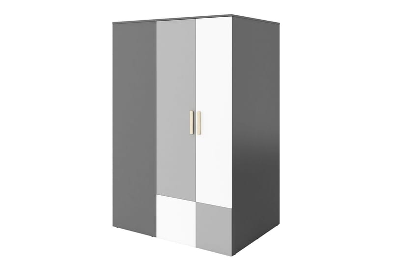 Pok Garderobe 130x93x193 cm - Oppbevaring - Klesoppbevaring - Garderober & garderobesystem