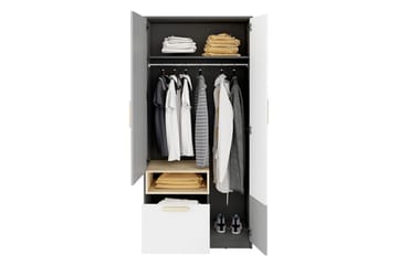 Pok Garderobe 90x50x193 cm - Oppbevaring - Klesoppbevaring - Garderober & garderobesystem