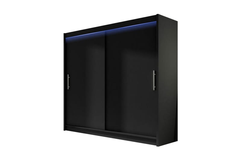 Prag Garderobe 180x57x215 cm - Hvit - Oppbevaring - Klesoppbevaring - Garderober & garderobesystem