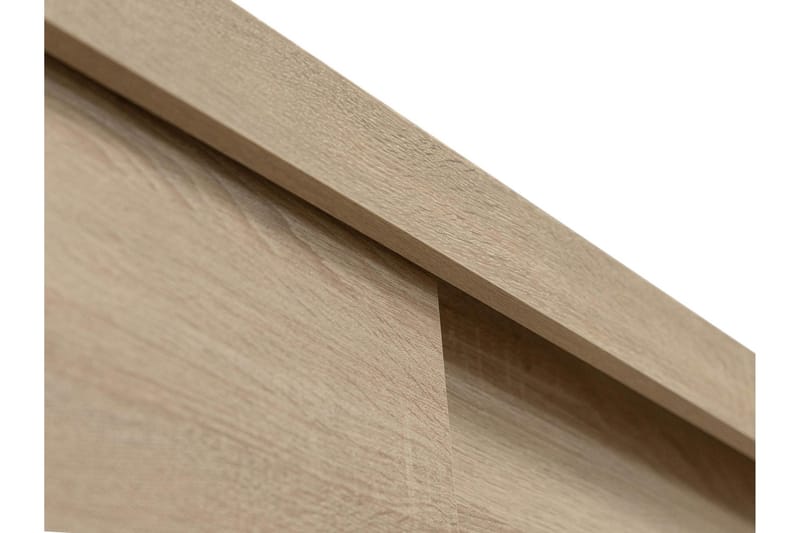 Prag Garderobeskap 180x215 cm i Tre - Svart - Oppbevaring - Klesoppbevaring - Garderober & garderobesystem